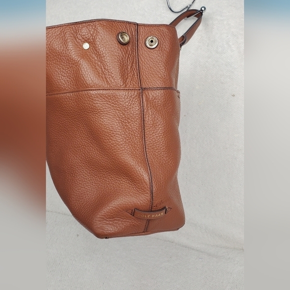 Cole Haan ILIANNA Leather Large Tote Handbag Satchel Bag - Picture 15 of 15